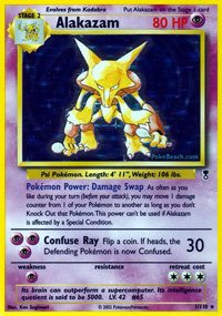 Buy Pokemon - Alakazam (1) - Legendary Collection - Reverse Holo